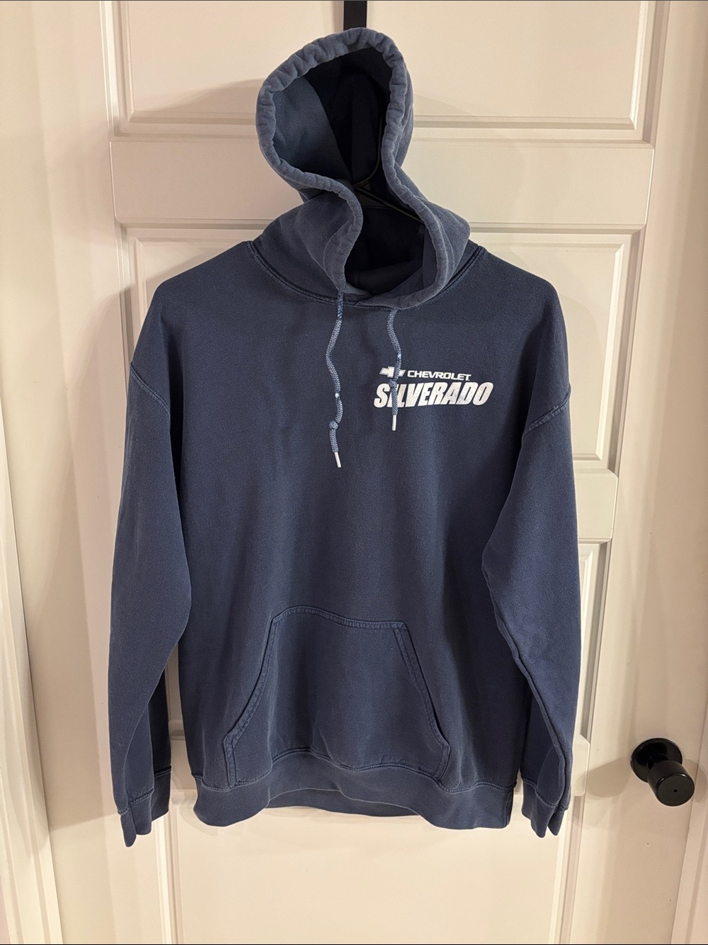 Urban Outfitters Navy Blue Chevrolet Silverado Hoodie